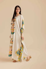 Printed Kaftan Dress