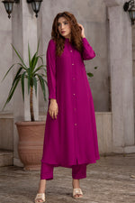 Hot Pink Stylish Dress