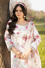 Printed Cambric Silk Dress