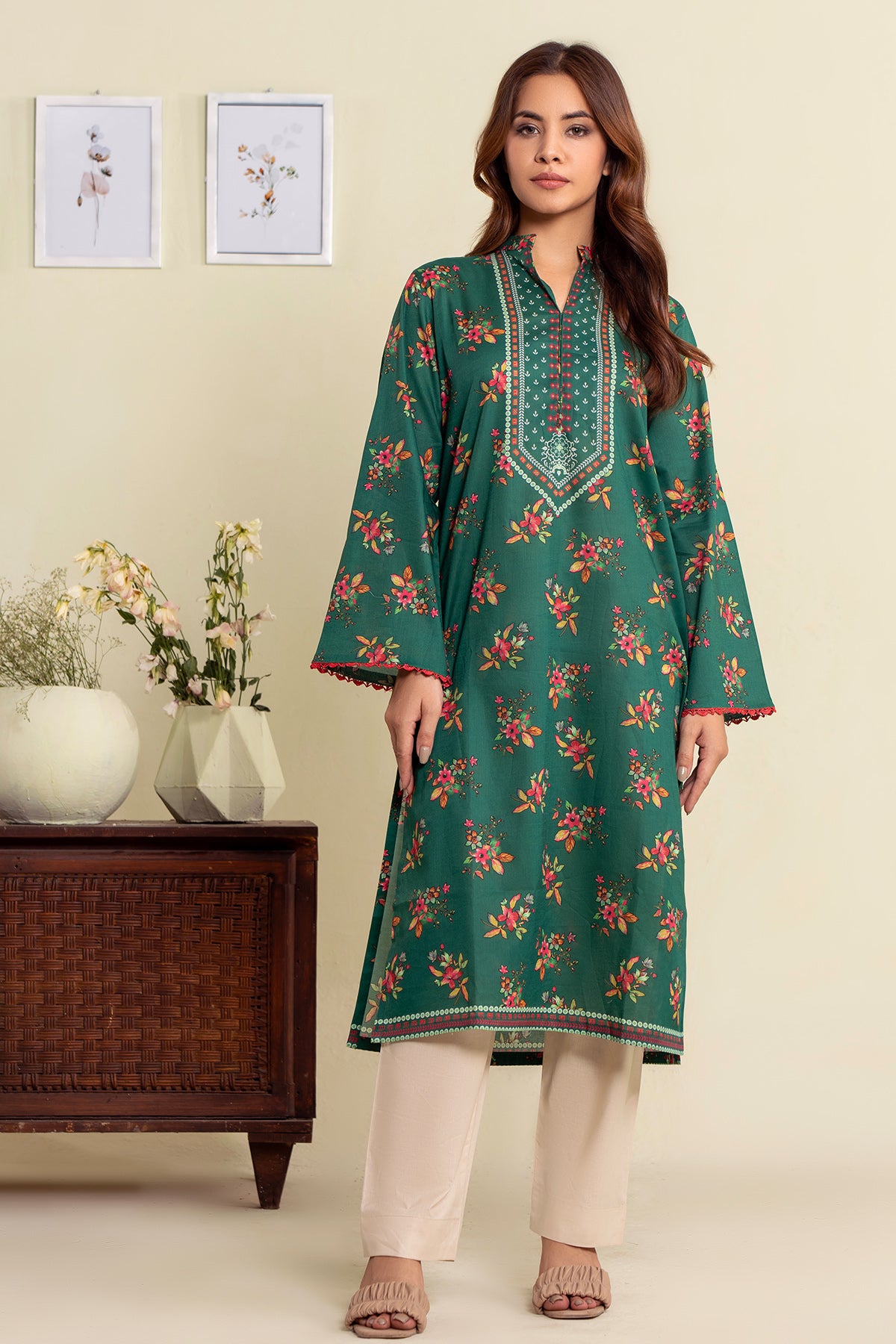 Digital Printed Lawn 2Piece (Pret)