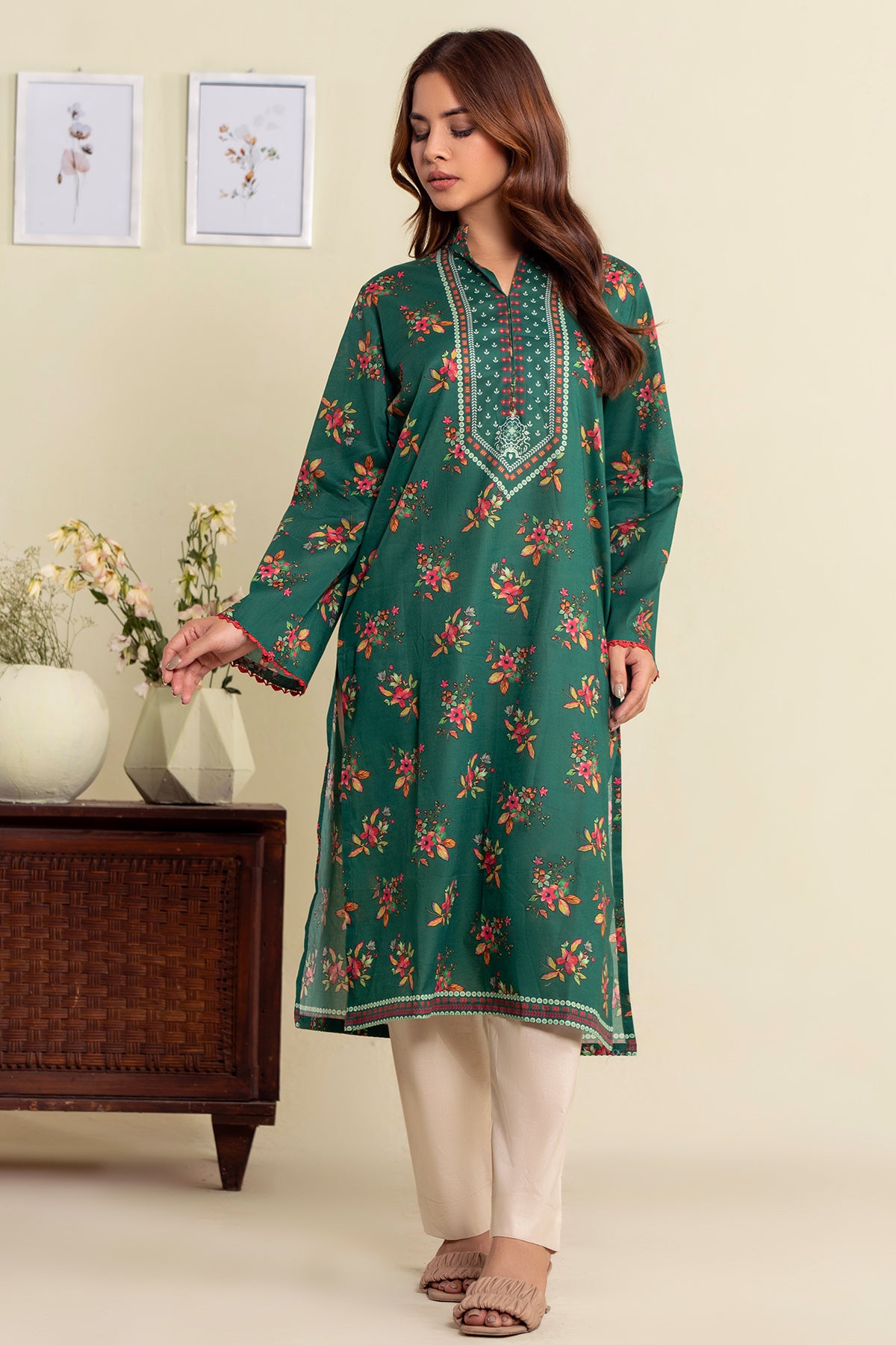 Digital Printed Lawn 2Piece (Pret)