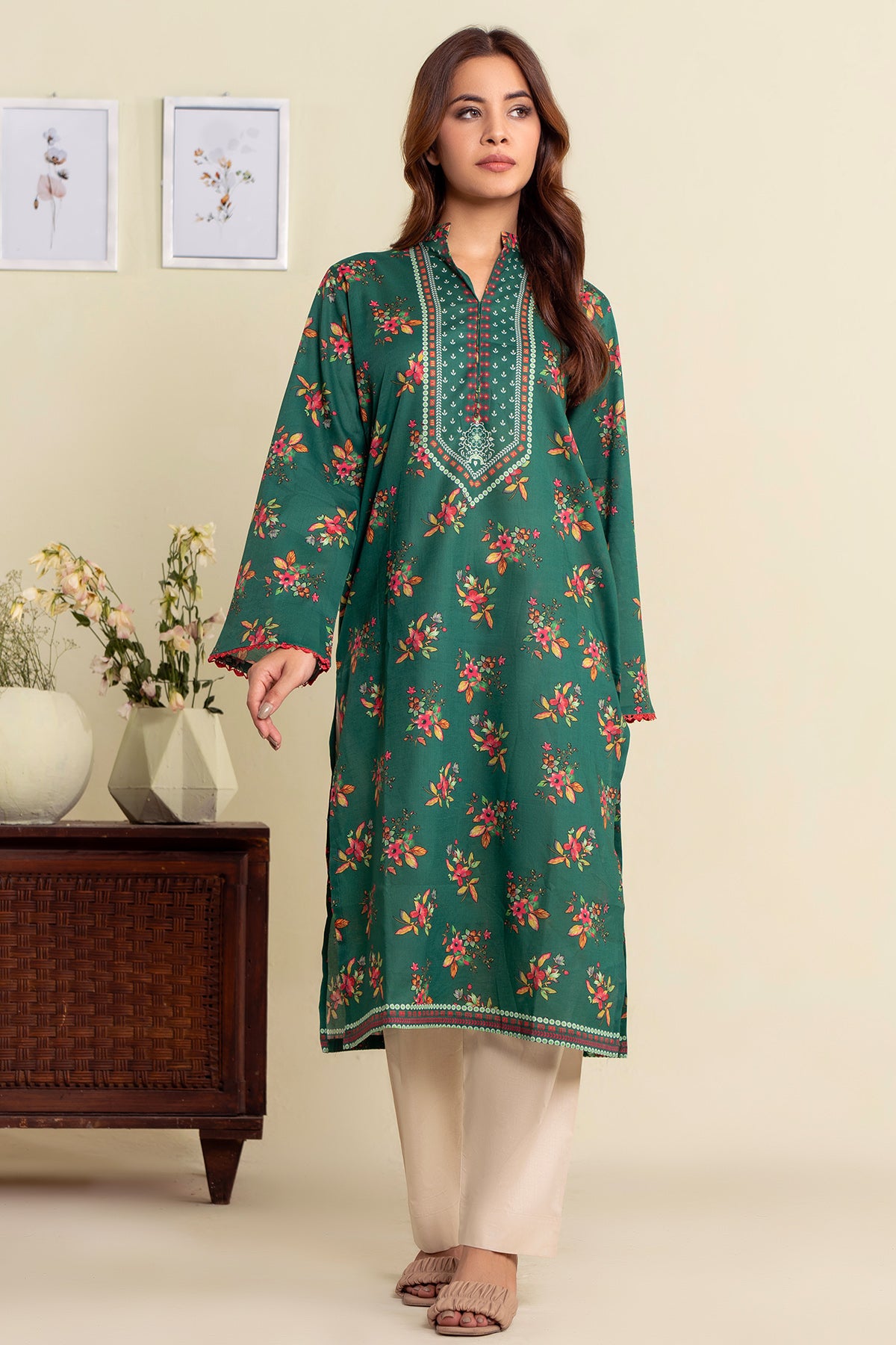 Digital Printed Lawn 2Piece (Pret)