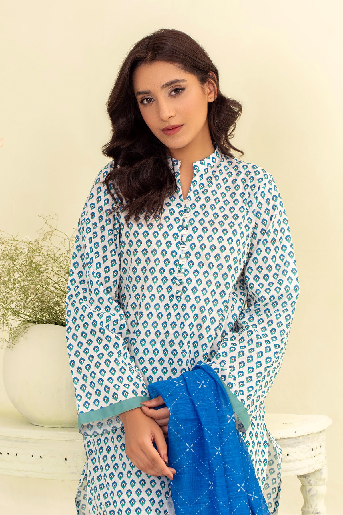 Digital Printed Lawn 3Piece (Pret)