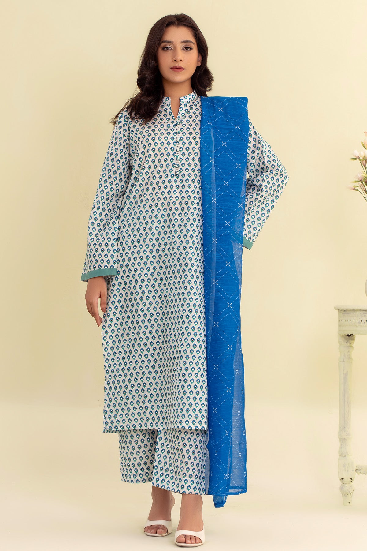 Digital Printed Lawn 3Piece (Pret)