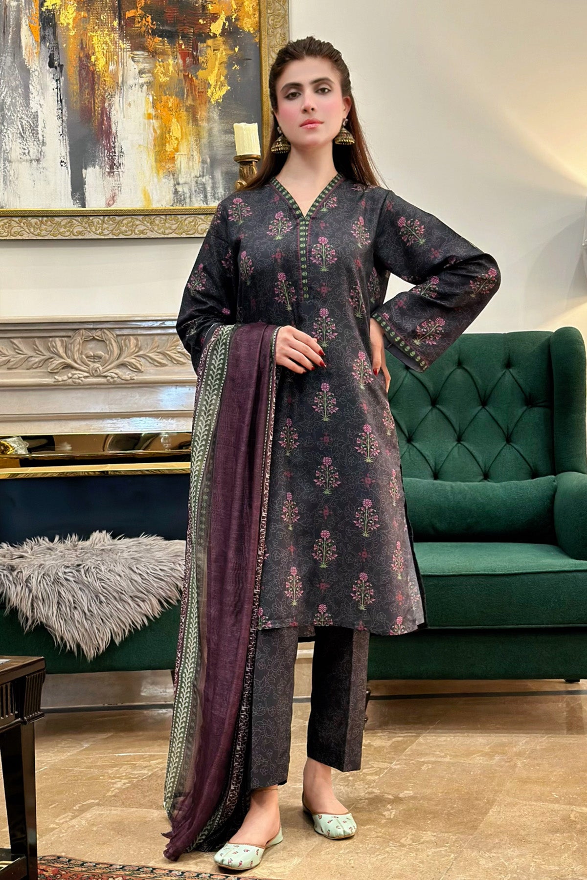 Digital Printed 3Piece (Pret)