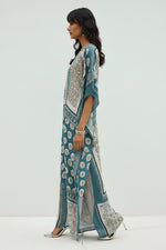 Printed Kaftan Dress