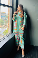 Printed Crepe Co-ord Set