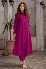 Hot Pink Stylish Dress