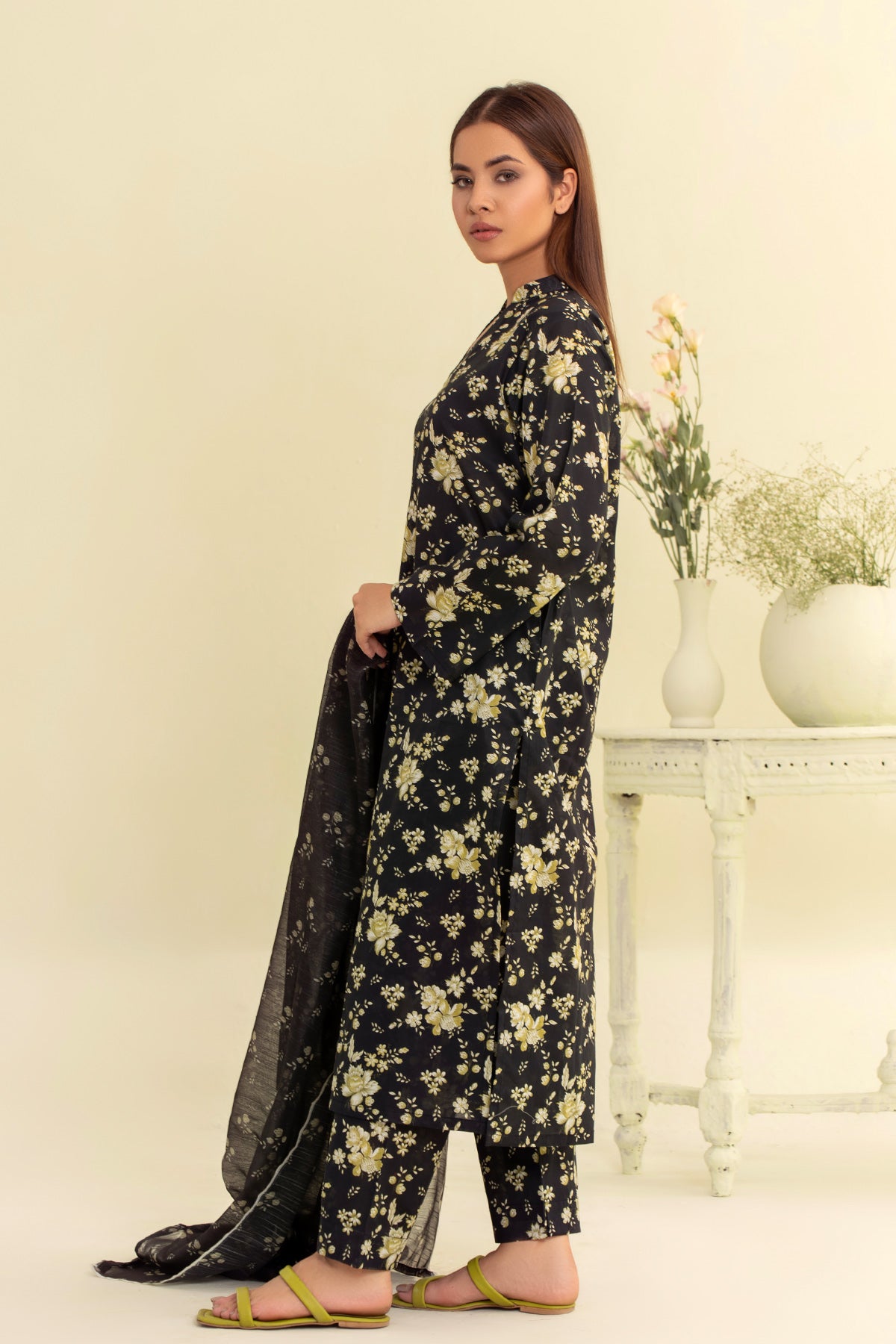 Digital Printed Lawn 3Piece (Pret)