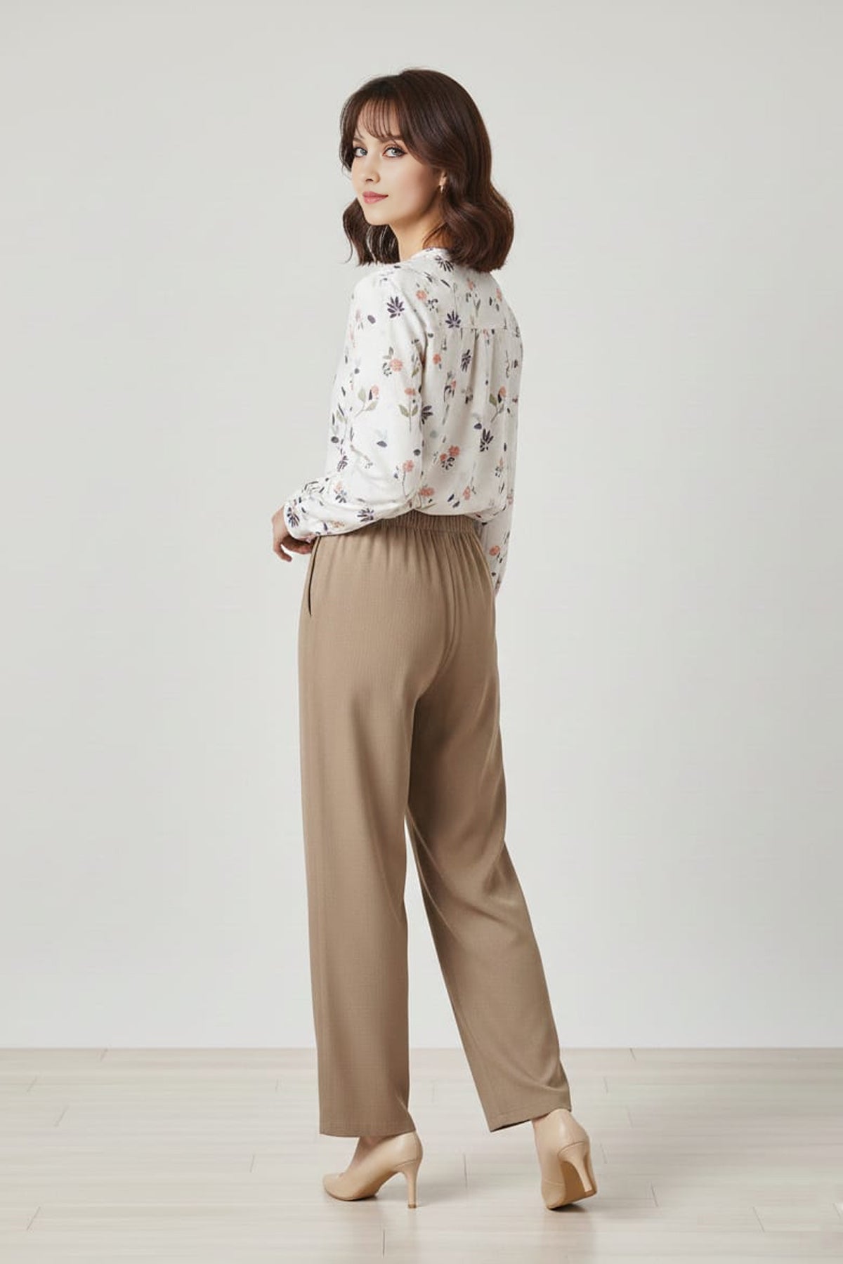 Printed Crepe Co-ord Set