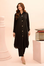 Black Buttoned Dress