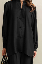 Black Crepe Dress