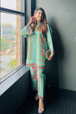 Printed Crepe Co-ord Set