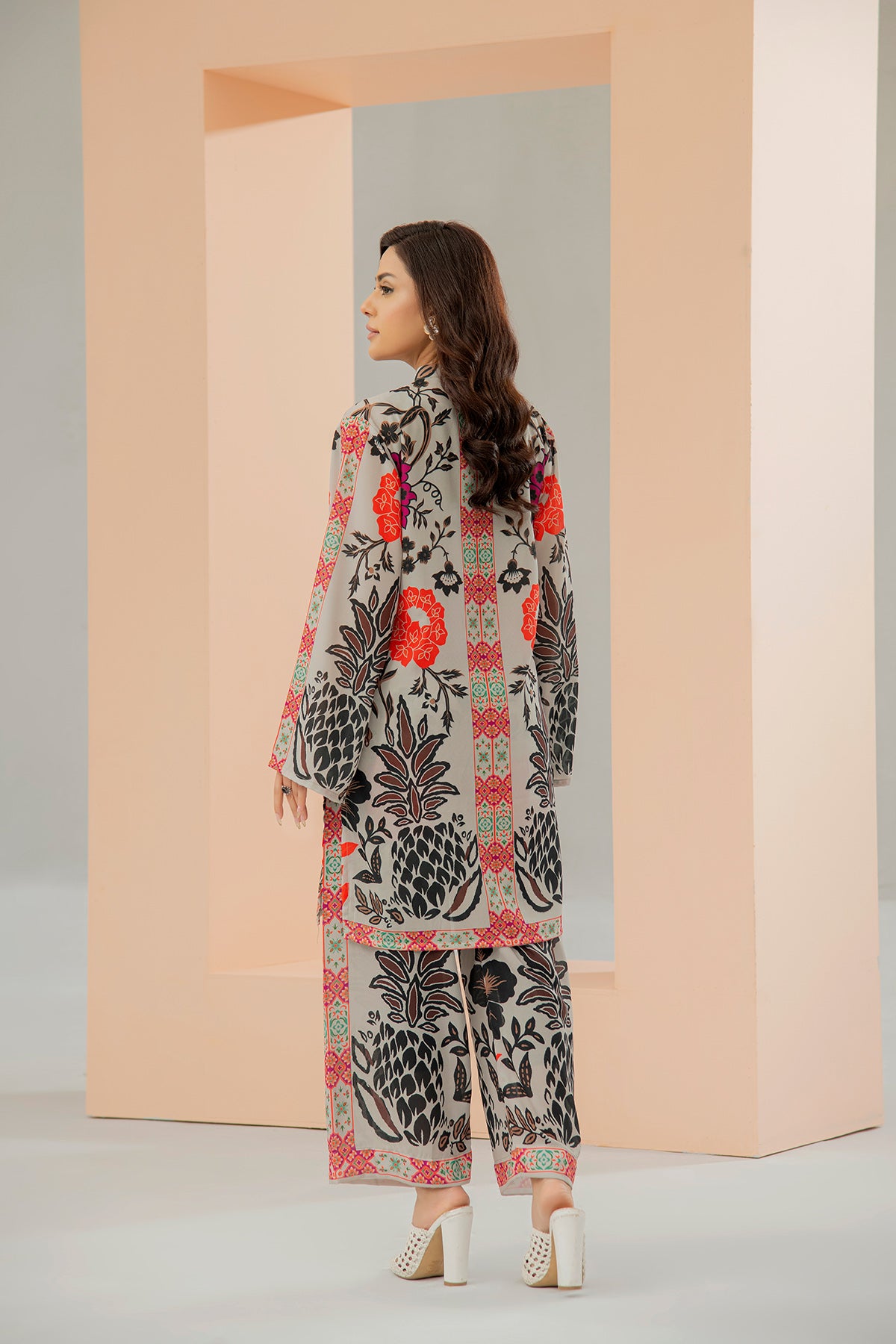 Printed Crepe Co-ord Set