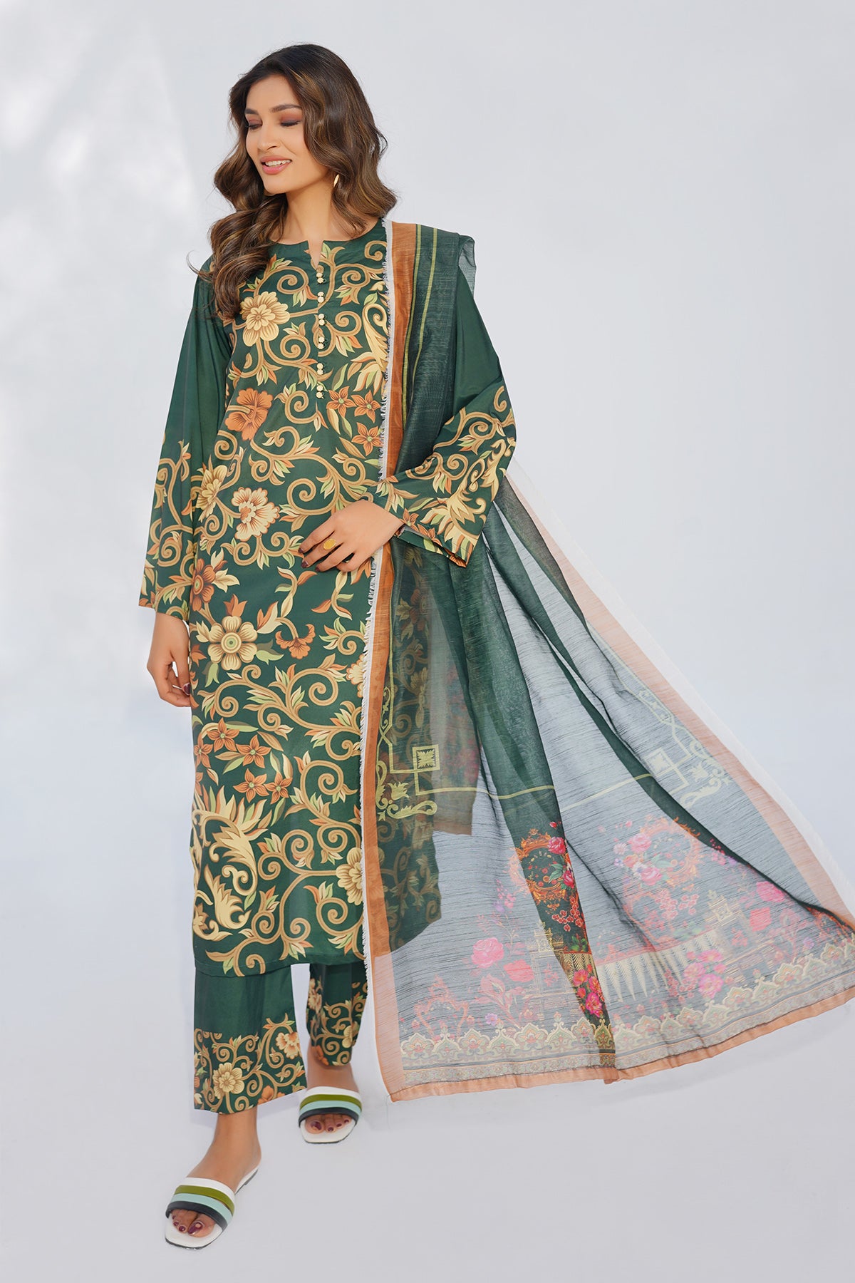 Digital Printed 3Piece (Pret)