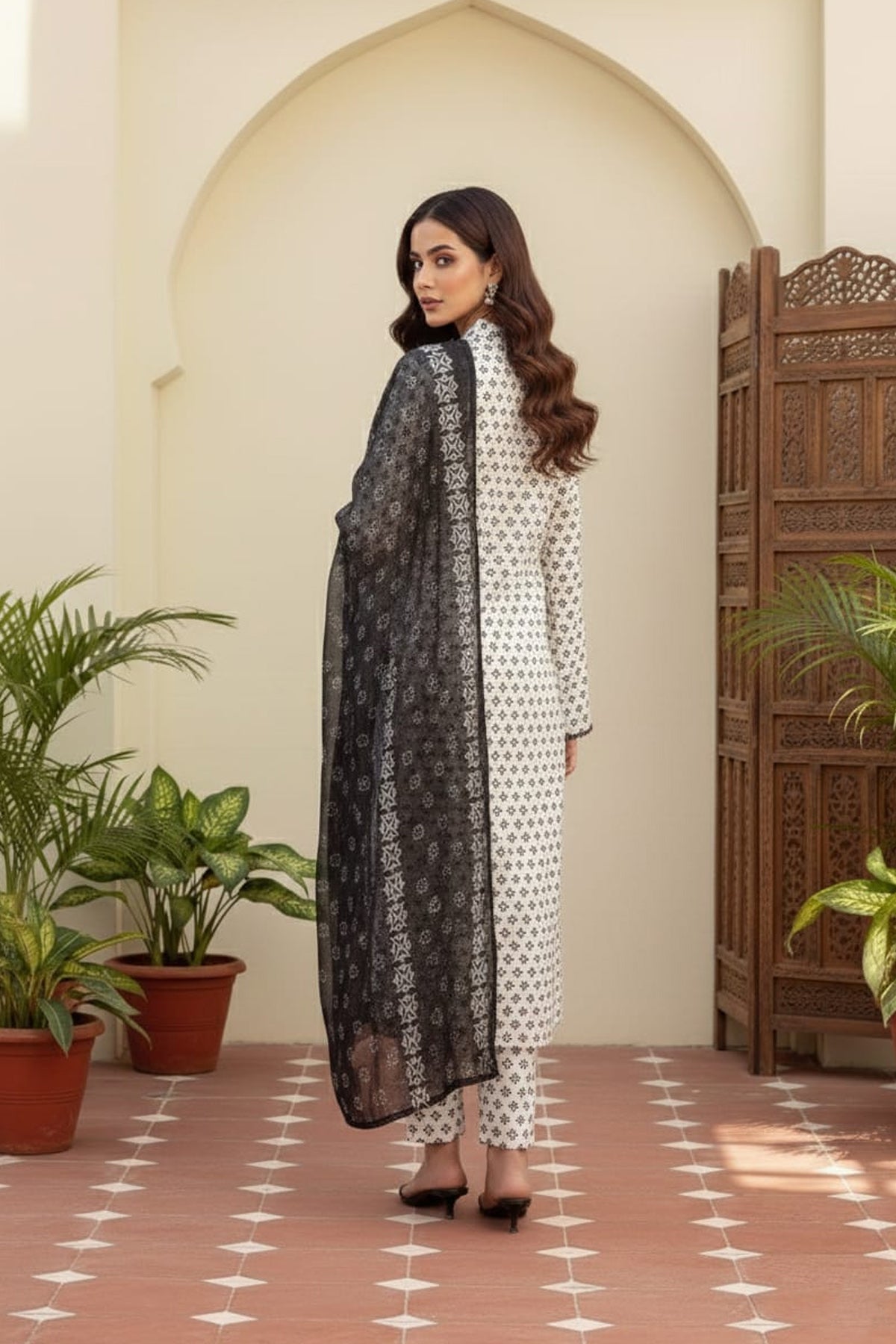 Digital Printed Lawn 3Piece (Pret)
