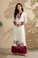 Printed Kaftan Dress