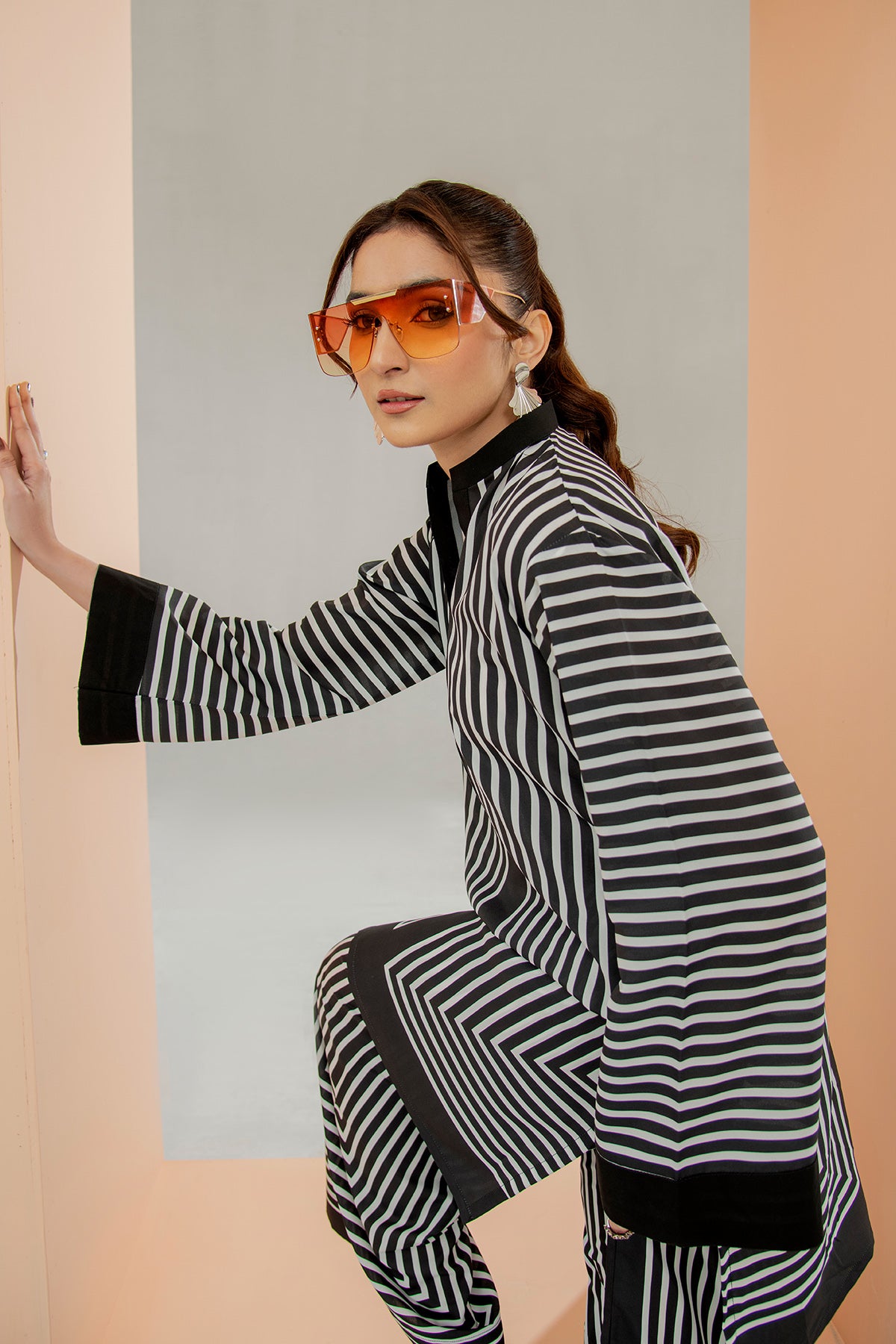 Printed Crepe Co-ord Set