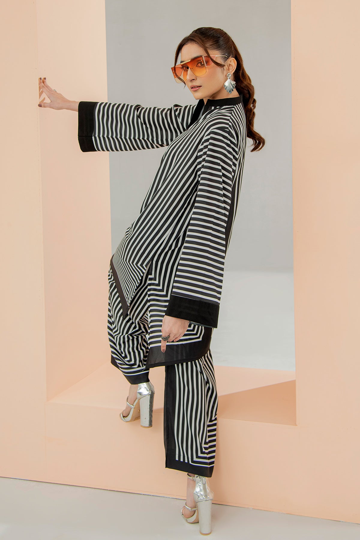 Printed Crepe Co-ord Set