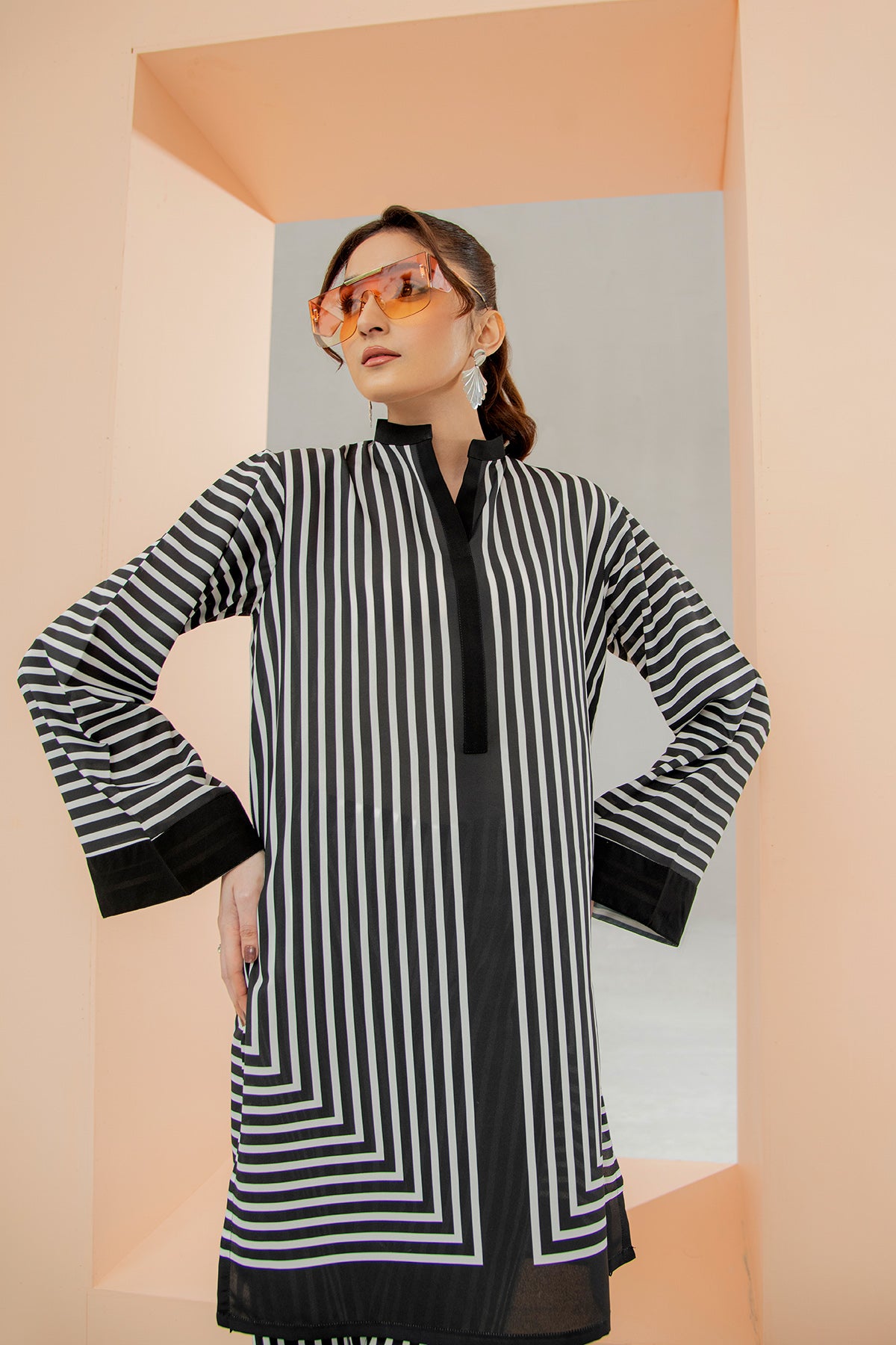 Printed Crepe Co-ord Set