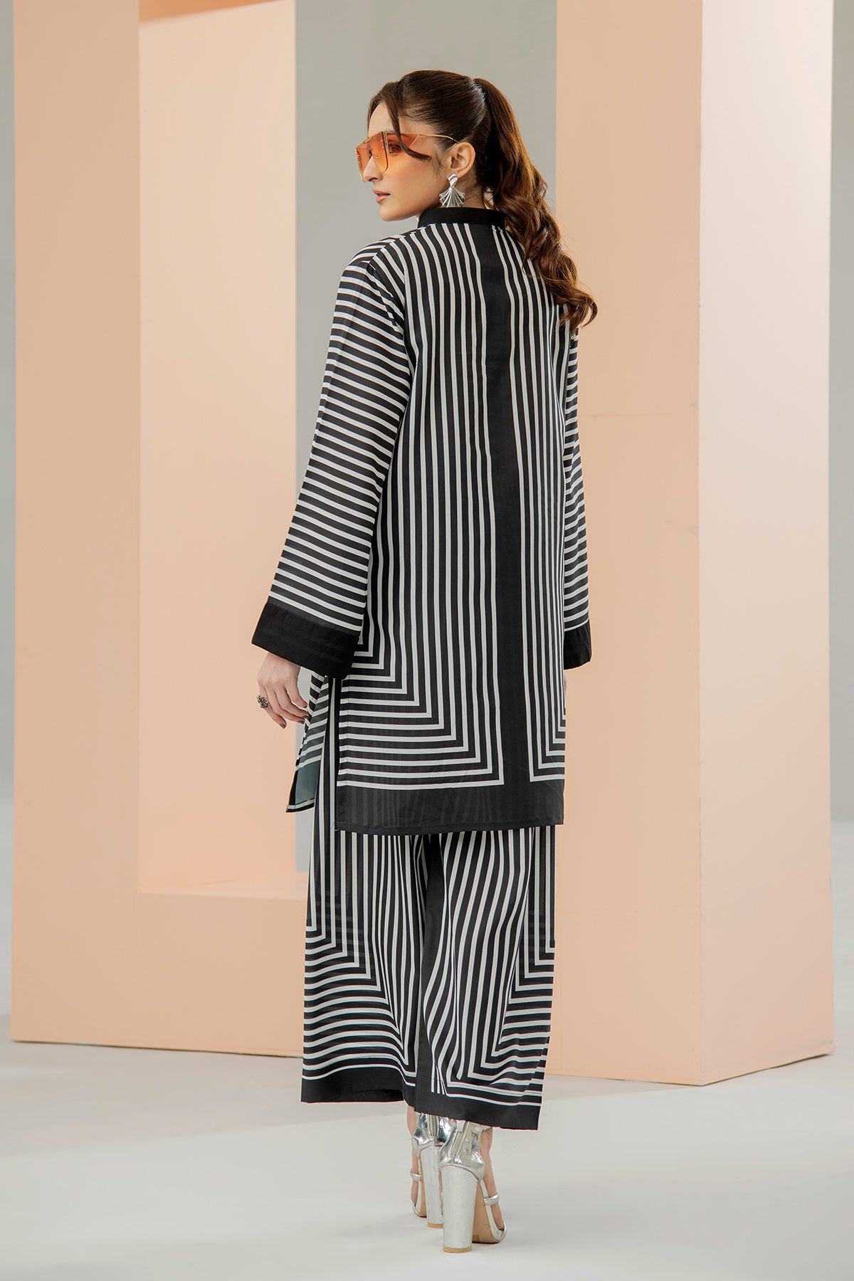 Printed Crepe Co-ord Set