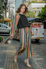 Multi-Color Shrug Dress (3Piece)