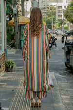 Multi-Color Shrug Dress (3Piece)