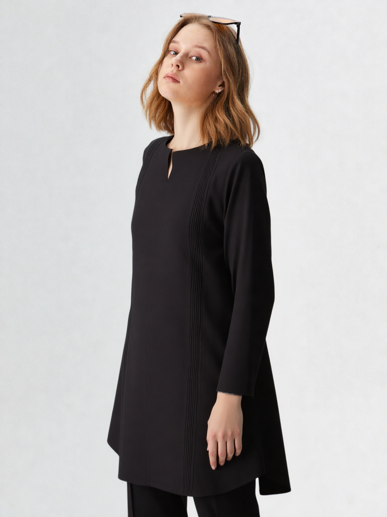 Black Crepe Co-ord Set