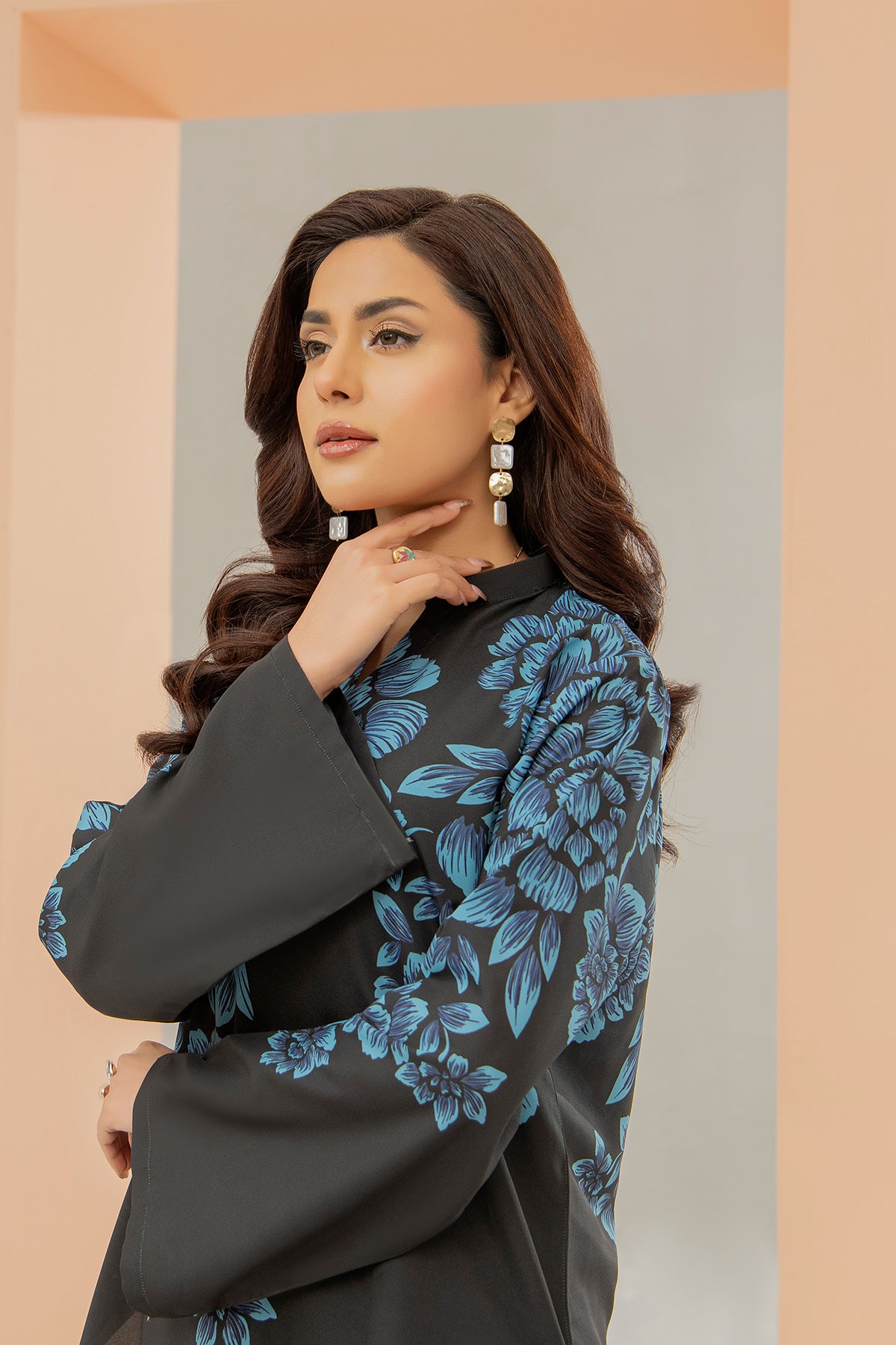 Printed Crepe Co-ord Set