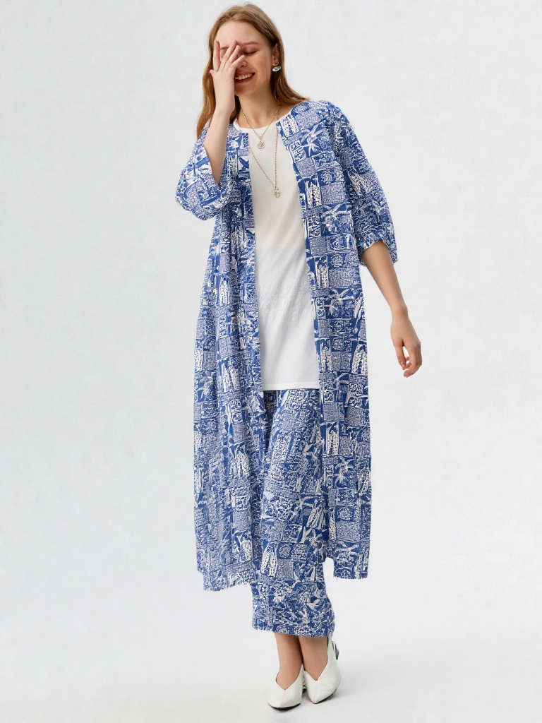 Augram Shrug Dress (3Piece)