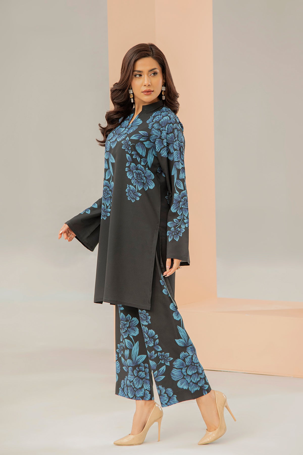 Printed Crepe Co-ord Set