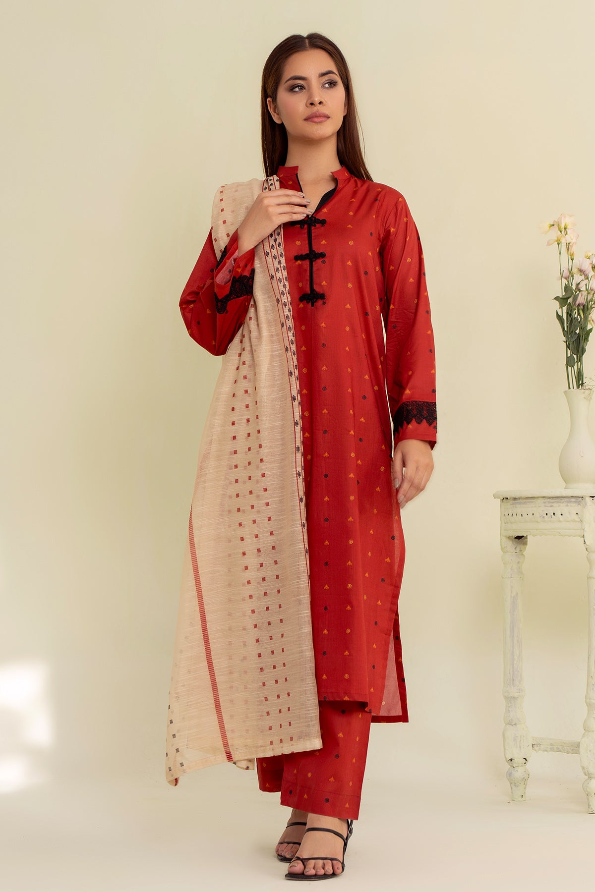 Digital Printed Lawn 3Piece (Pret)