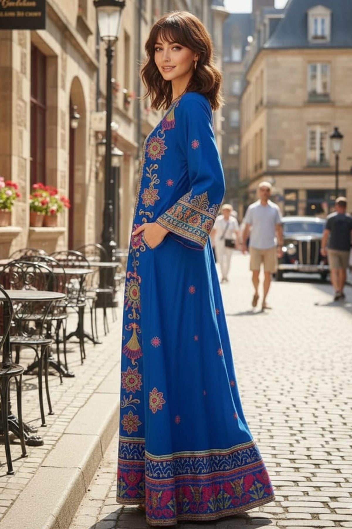 Kopar Kaftan Dress