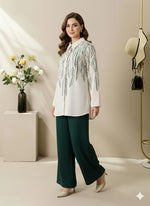 Printed Khaddar Co-ord Set