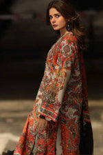 3 Piece Khaddar Suit-Printed