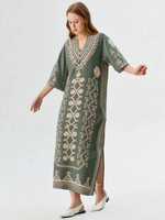 Kopar Kaftan Dress