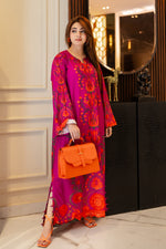 Printed Kaftan Dress