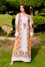 Printed Kaftan Dress