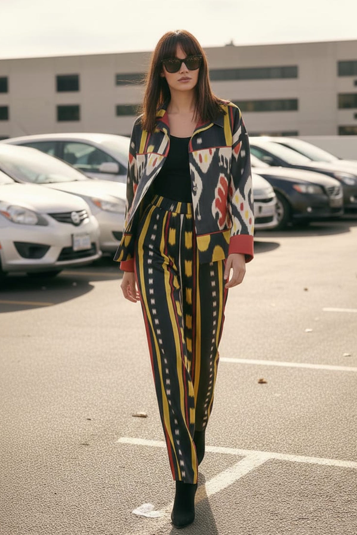 Augram Shrug Dress (3Piece)