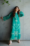 Printed Kaftan Dress