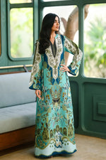 Printed Kaftan Dress