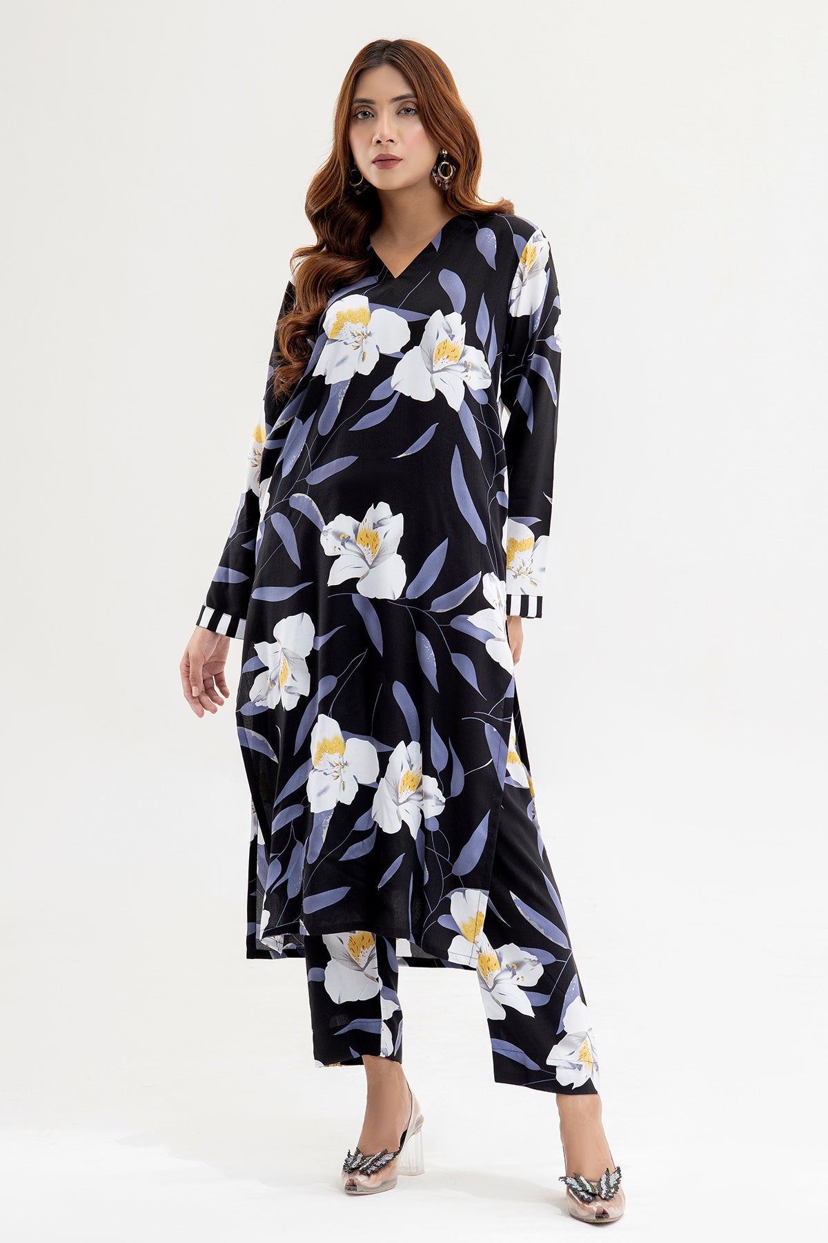 Printed Classic Dress