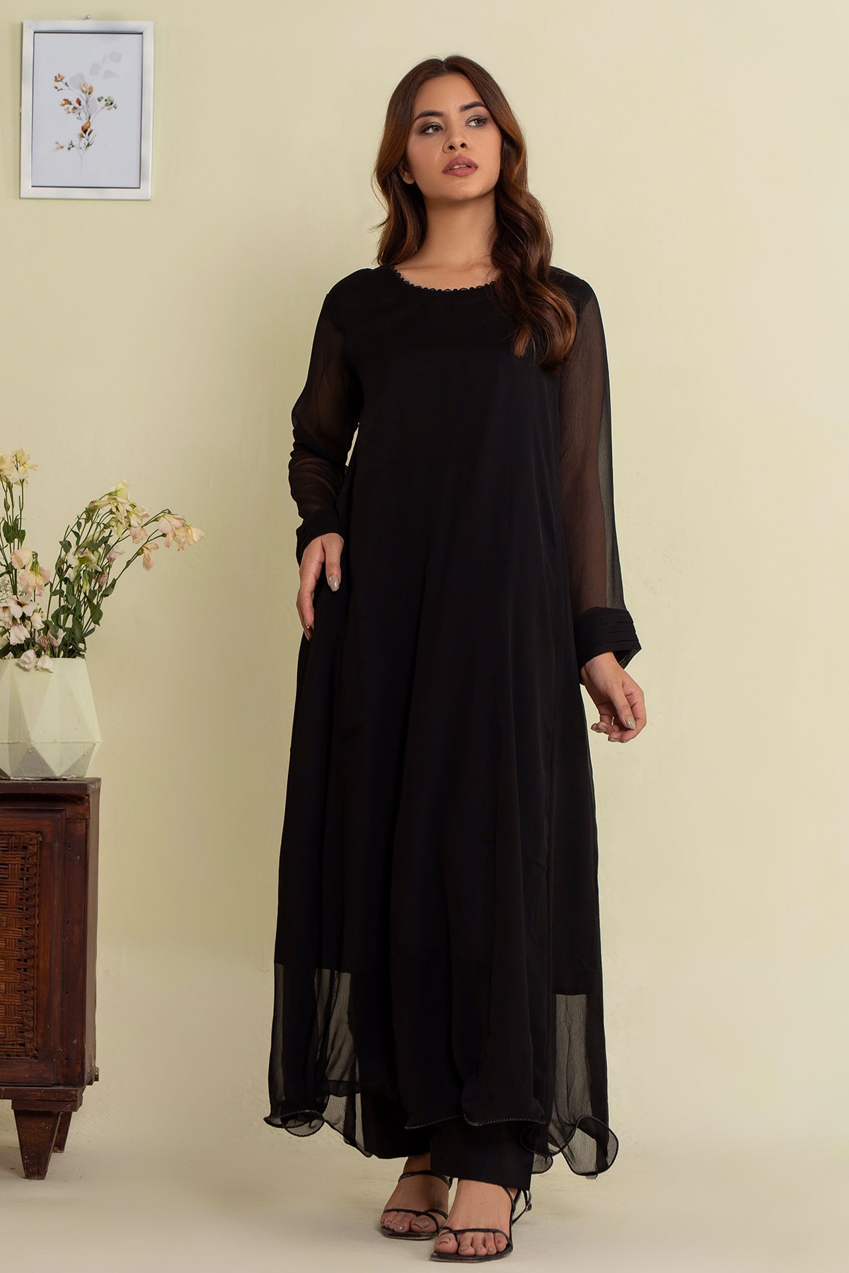 Pure Chiffon Maxi