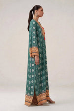 Printed Khaddar Kaftan