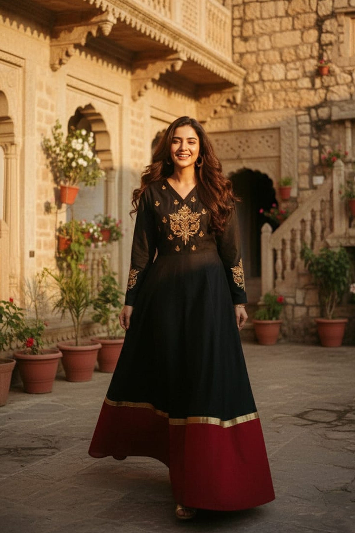 Anuk Maxi Long Dress