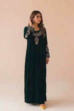 Velvet Long Kaftan