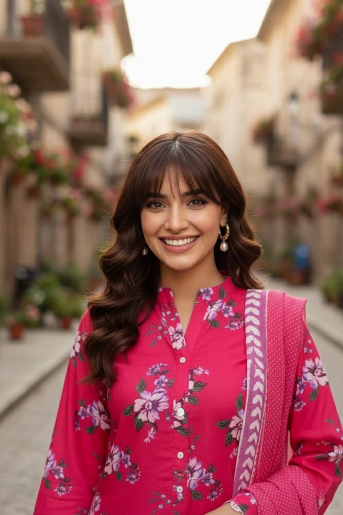 Digital Printed Lawn 3Piece (Pret)