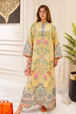 Printed Kaftan Dress