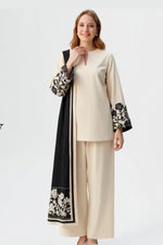 3 Piece Khaddar Suit-Printed