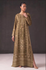 Printed Wool Kaftan